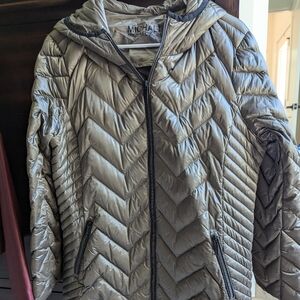 Michael Kors Packable Down-Fill Coat - Large